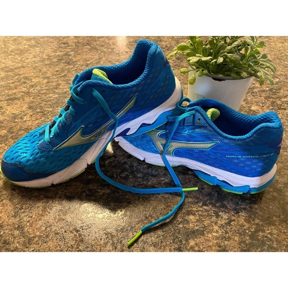 Womens Mizuno Running Shoes 7.5 Catalyst 2 Blue - Picture 1 of 10